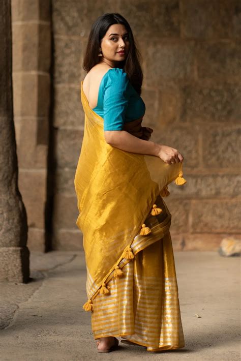 Pure Tissue Cotton Silk Saree | I Love Sarees - I Love Sarees