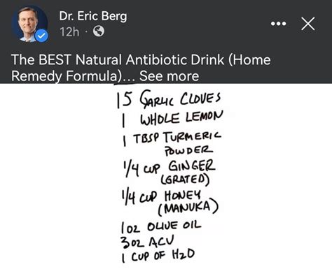 home remedy x