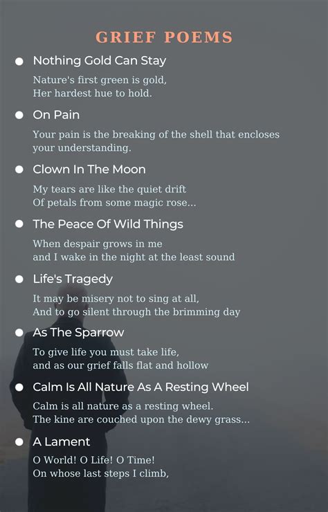 Poems About Mortality