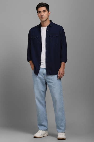 Buy Men Light Blue Light wash Regular Fit Jeans Online - 39935124 ...