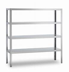 scaffali in acciaio scaffale liscio con 4 ripiani arredo acciaio inox scaffali in acciaio scaffale liscio con 4 ripiani arredo acciaio inox