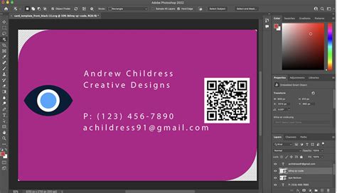 Adobe Photoshop Business Card Template 的图像结果