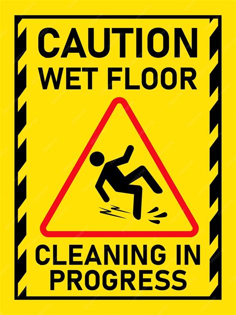 Caution Wet Floor Symbol