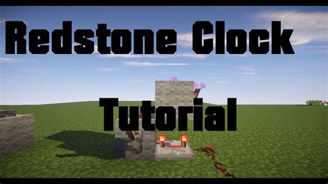 Redstone Clock Tutorial 的图像结果