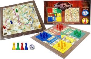 Wishmaster Big Size Premium Series Ludo Board Game, 2 in 1 Snakes and ...