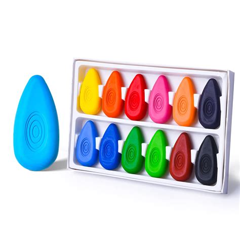 Four Candies 12 Colors Crayons For Kids My First Crayons | Desertcart INDIA
