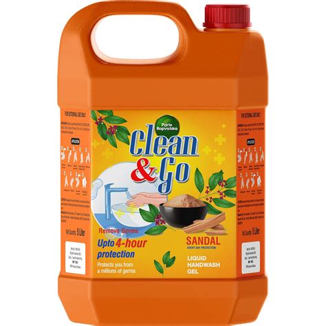 Parle Ropvatika Clean&Go Foaming Handwash (Sandal Handwash: 5 Liter ...