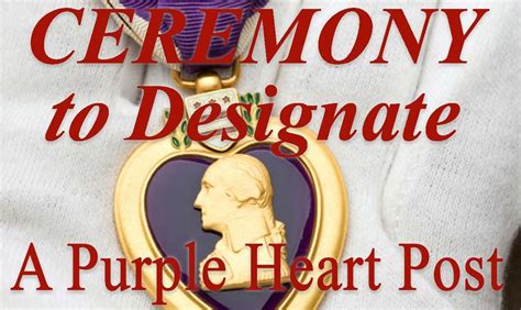 Purple Heart Post Designation - Pittsburg VFW 5398, Camp County ...