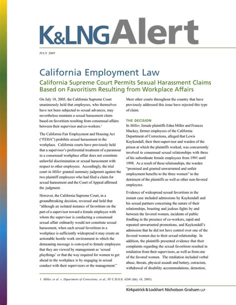 california employment lawyer