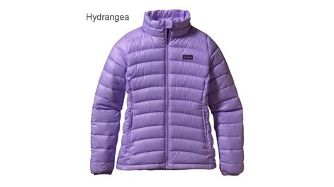 Patagonia Down Sweater Jacket Girl's - Lotus Flower - Large — CampSaver