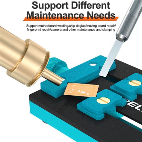 Relife RL-601F Mini 360-degree Rotating Fixture Support Chip PCB Remov ...