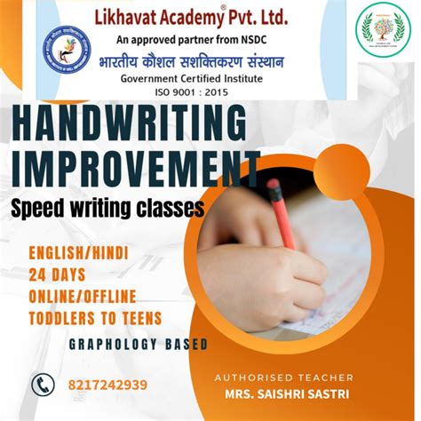 Image result for Handwriting Course