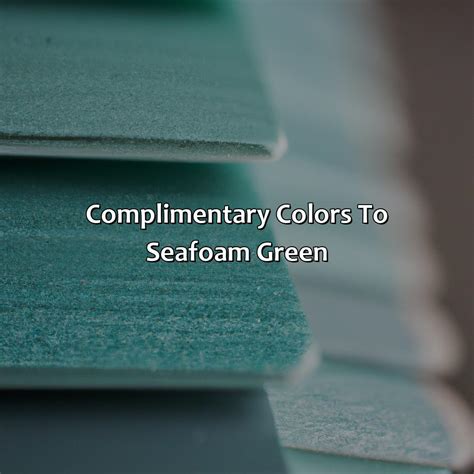 What Color Goes With Seafoam Green - colorscombo.com
