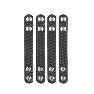 Bianchi AccuMold Elite 4-Pack 7906 Chrome Snap Belt Keepers ...
