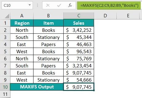 Excel Maxifs Formulas 的图像结果