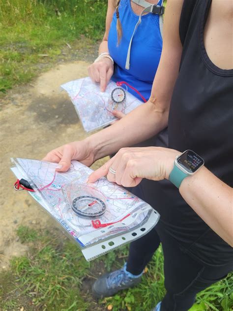 Horse riders intro to map reading!, Waldridge Fell Country Park, Durham ...