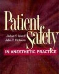 Buy Patient Safety in Anesthetic Practice Book Online at Low Prices in ...