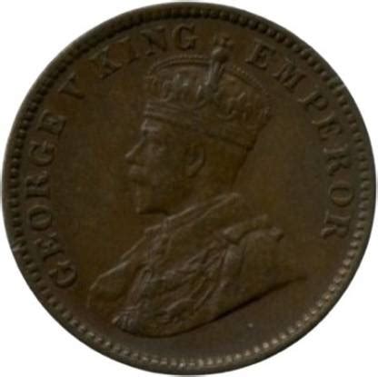 rbf GEORGE V KING EMPEROR INDIA 1936 ONE QUARTER ANNA 10 COIN Medieval ...