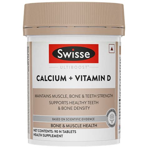 Calcium and Vitamin D supplement | Swisse India