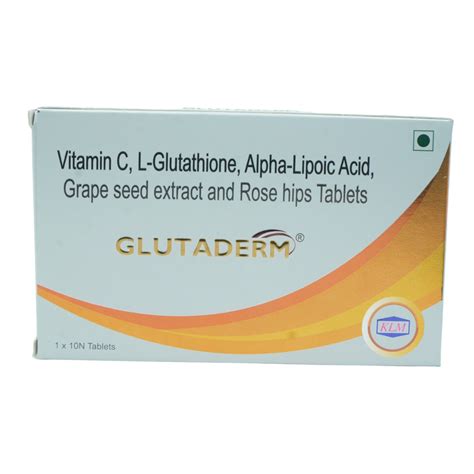 Glutaderm Tablet | Uses, Side Effects, Price | Apollo Pharmacy