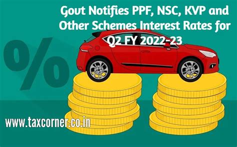 Govt Notifies PPF, NSC, KVP and Other Schemes Interest Rates for Q2 FY ...