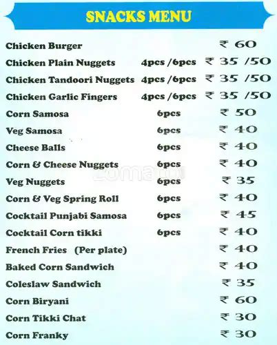 Menu at Fair Price Foods, Navi Mumbai