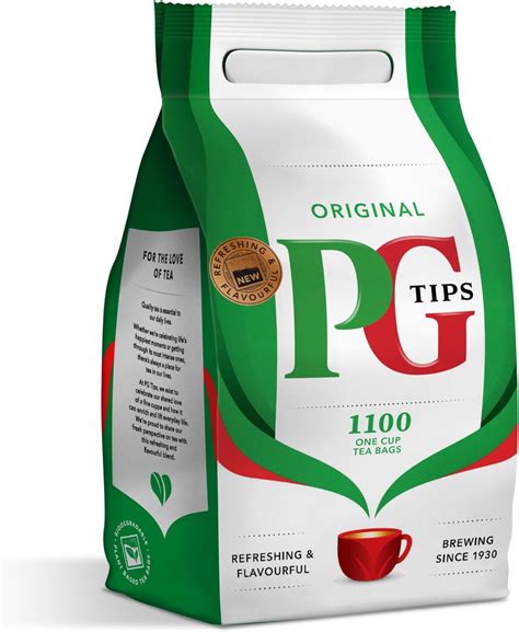 Amazon.com : PG Tips Premium Black Tea, Black Tea Pyramid Bags, 40 ct ...