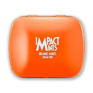 Impact Products Sugar-Free Mints Orange Flavor 14G, For Everlasting ...