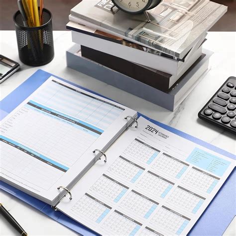 Gueevin 100 Sheets 2024 Attendance Calendar Card India | Ubuy