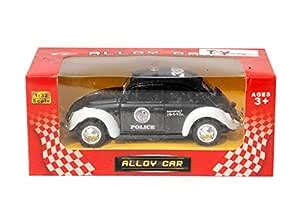 Toy House 1:32 DIE-CAST Pull Back Car for Children Black : Amazon.in ...