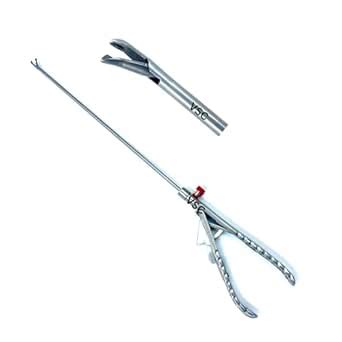 Laparoscopic Ethicon type Needle Holder 1/2 Tooth Jaw 5 mm Laparoscopy ...