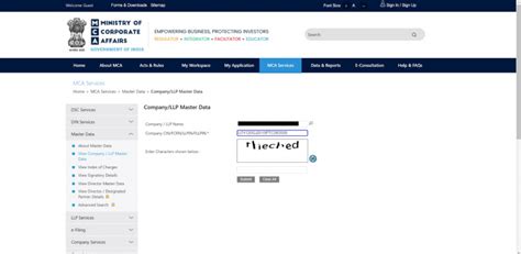 Check Company Details Online: Search MCA Master Data Guide