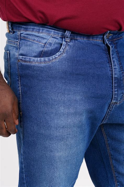 skinny jeans plus size blue jeans - Kauê Plus Size
