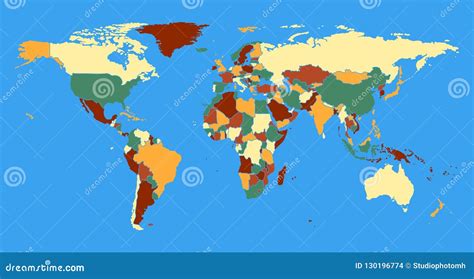 World Map Blank Color 的图像结果