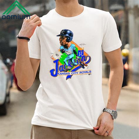KC Royals Bo Jackson Salem Sportswear Baseball Shirt - oomium.com
