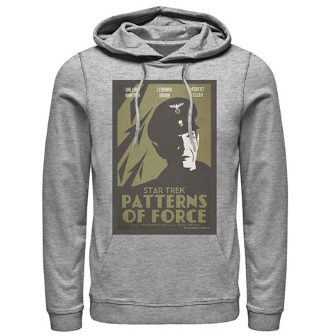 Men's Star Trek The Original Series The Patterns Of Force Poster Hoodie