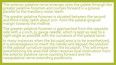 nerve blcks 2.pptx ppsa nasopalatine nerve | PPTX
