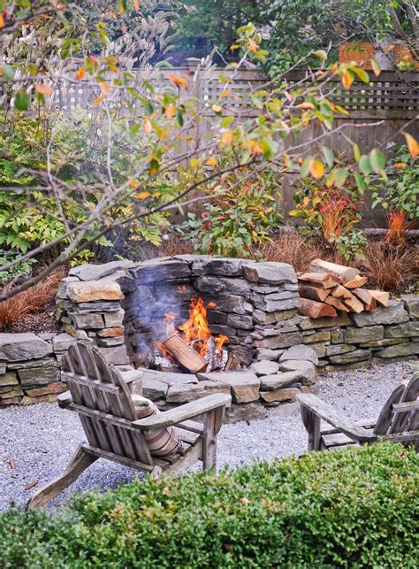 Fire Pit Wall, Wall Fires, Fire Pit Backyard, Backyard Patio, Backyard ...