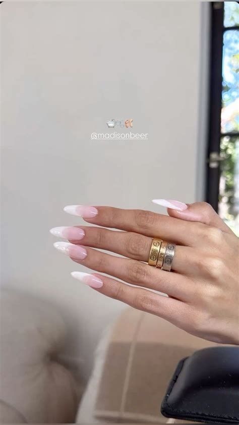 Madison Beer in 2025 | Lemon nails, Madison beer nails, Natural nails ...