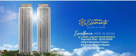 Experion Elements, Sector 45 Noida, Price List