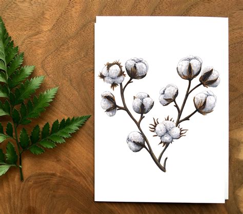 Carte - Coeur de coton - Catherine Plante art