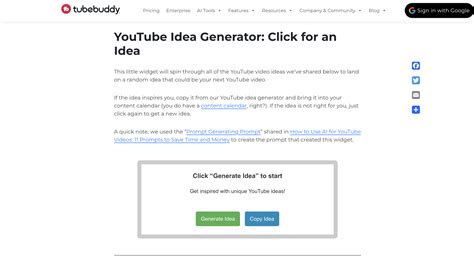 6 Best YouTube Video Idea Generators for Unique Content