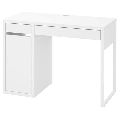 MICKE Desk, white, 105x50 cm. Buy here - IKEA