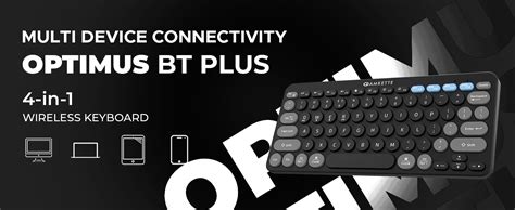 Amazon.in: Buy Amkette Optimus BT Plus Rechargeable Wireless Keyboard ...
