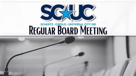 Schertz-Cibolo-Universal City ISD (SCUCISD) - SCUC ISD Board Trustees ...