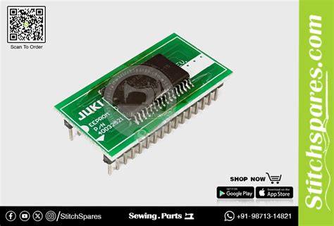 400-32521 EEPROM Juki LBH-1790 Computerized Button Holing Machine ...