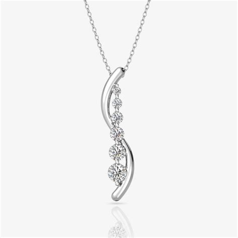 Silver Necklace and Rhodium Plated – Vihaan's