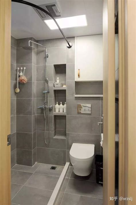卫生间墙砖装修效果图，原来柜子还能这样贴! - 装修公司