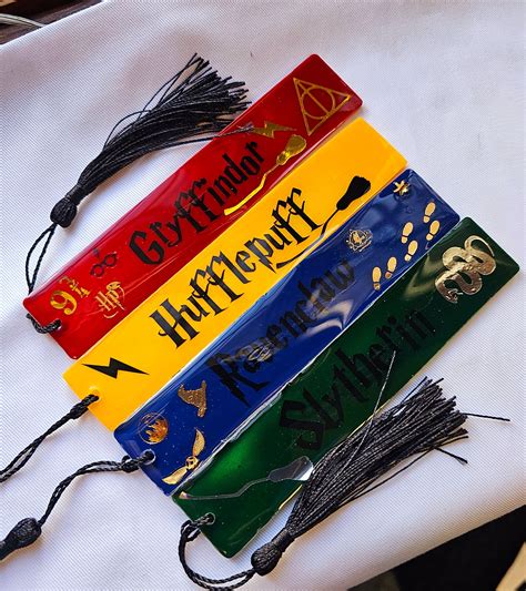 Personalized Resin bookmarks/Characters | Harry potter bookmark ...