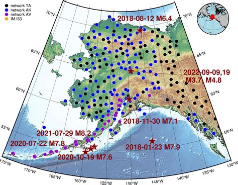 Scientists find novel way to aid earthquake magnitude determination | Geophysical Institute